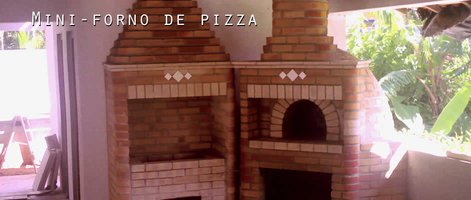 Churrasqueira e mini-forno