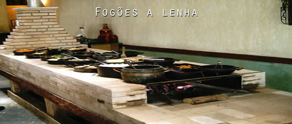 fogões à lenha